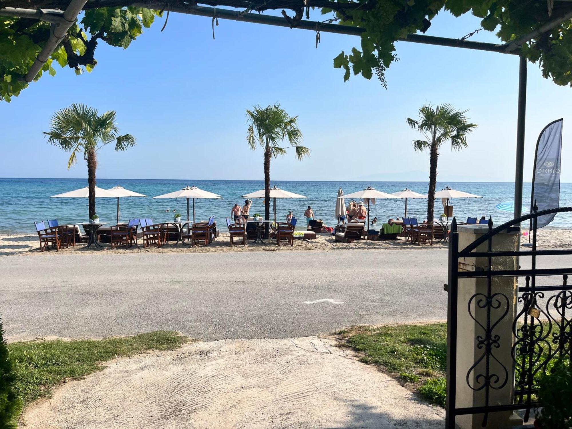 Okkio Sea View Apartment Vergia Luaran gambar