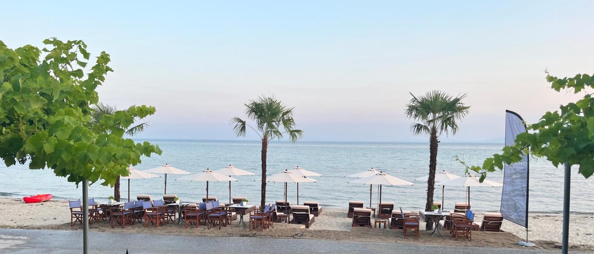 Okkio Sea View Apartment Vergia Luaran gambar